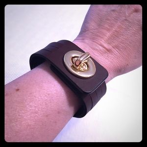 Coach Leather Bracelet